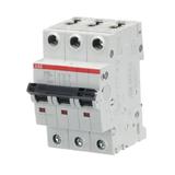 S203-C100 Wyłącznik nadprądowy 6kA 3P C100A 2CDS253001R0824 ABB
