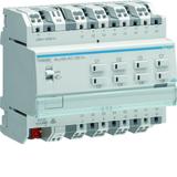 KNX e/s Sterownik załączający/żaluzjowy obciążenie pojemnościowe 16 A 8-/4-kr TXA608D HAGER