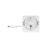 Oprawa SPOT SQUARE DARKLIGHT ADJUST 8W 3000K FL WT