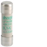 Wkładka bezpiecznikowa cylindryczna CH-10 10x38mm aM 0,5A 500VAC LF300M HAGER
