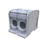 STB 300-2 Złączka szynowa gwintowa Al/Cu 87920 SIMBLOCK szary