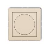 DECO Mechanizm elektronicznego regulatora oświetlenia przyciskowo-obrotowego do lamp LED beżowy