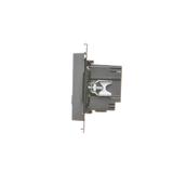 Simon 55 Ładowarka USB typ C+A 30W 230V grafitowy mat TEC2CAQ.01/116 KONTAKT