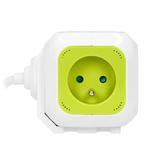 Przedłużacz Kostka 4x2P+Z 2xUSB H05VV-F 3x1mm2 1,4m limonkowy OR-AE-13144/L ORNO