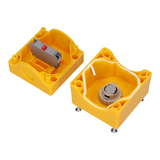 KASETA KOMPLETNA 1-OTWOROWA Z PRZYCISKIEM B I 2 PRZEPUSTAMI M20