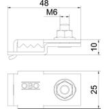 VEK-GRM 4.8 FS, Zacisk połączeniowy i uziemiając