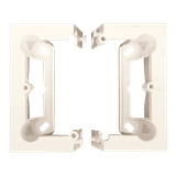 Simon 10 Puszka natynkowa pojedyncza składana. Głębokość 40mm krem