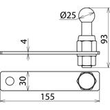 Płyta przyłączenia uziemienia