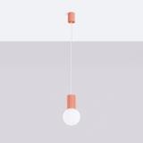 Lampa wisząca HALO 1 brzoskwiniowa