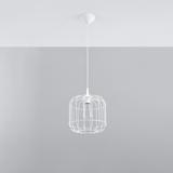 Sollux Lampa wisząca CELTA biała SL.0295