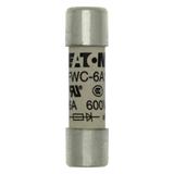 6AMP 600V AC UL FERRULE 10x38MM FUSE Wkładka szybka 6A AC 600V 10x38 mm aR UL FWC-6A10F EATON