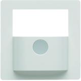 BERKER KNX e/s Q.x Płytka czołowa do modułu czujnika ruchu KNX biały aksamit 80960429 HAGER