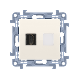 Simon 10 WC-GHDMIxx-01-41xx Gniazdo HDMI ver.1.4