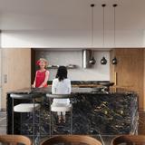 Sollux Żyrandol ALINO 3 czarny SL.1140