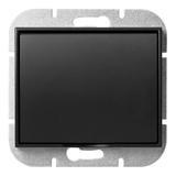 Gniazdo pojedyncze podtynkowe 2P+Z Schuko bryzgoszczelne z klapką Onyx, 16A, 250V, PT-17OH, czarny OR-OE-7505(GS)/BB ORNO