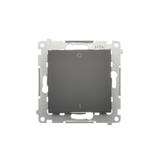 Simon 54 Łącznik dwubiegunowy 16A z. śrub. czarny