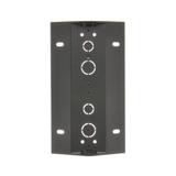 Simon 54 Premium Puszka natynkowa narożna 2-krotna do ramek PREMIUM antracyt DPNR2/48 KONTAKT