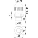 V-TEC VM, DŁAWIK V-TEC VM M32X1,5 J.SZ.