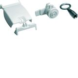 univers Zamek czworokątny z pokrywą plombowaną 8mm FZ821N HAGER