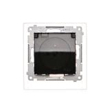 Simon 54 Gniazdo wtyczkowe do wersji IP44 Z USZCZELKĄ 16A 250V zaciski śrubowe klapka transparentna czarny *Uszczelka do ramek S54 PREMIUM DGZ1BZ.01/49A KONTAKT
