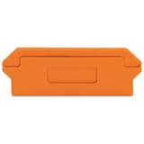 ścianka rozdzielająca pomarańczowa