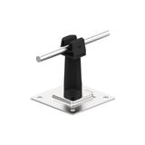 AN-11P/OH/C-N Uchwyt na płytce stal.H=7cm Z-zatrz. /OH/ czarny