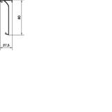 tehalit.SL Pokrywa dywanowa 20x80 biały