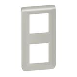 Mosaic - Ramka 2x2 Modułowa Pionowa - Aluminium 079322L LEGRAND