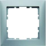 BERKER B.Kwadrat Ramka pojedyncza aluminium mat lakierowana 5310118994 HAGER