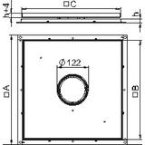 RKF3 V3 10, Rama kasetonowa, z otw.na tubus