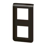 Mosaic - Ramka 2x2 Modułowa Pionowa - Antracyt 079062L LEGRAND