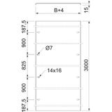 DRL FAM 230 FT, Pokrywa dystansowa