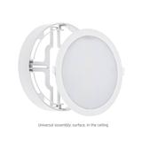 ALGINE ECO 2w1 NATYNK-PODTYNK DOWNLIGHT 18W NW 230V 110st IP20 IK06 223x35mm BIAŁY okrągła