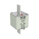 NH FUSE 355AMP 500V gG SIZE 3 DUAL IND Wkładka NH3 355A 500V GL/GG podwójny wskaźnik 355NHG3B EATON