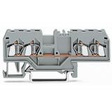 złączka 4-przewodowa 2,5 mm2 pomarańczowa