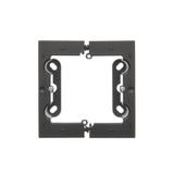 Simon 54 Premium Puszka natynkowa pojedyncza składana do ramek Simon 54 PREMIUM. Głębokość 40mm czar