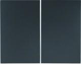 BERKER K.1 Klawisze do łącznika 2-klawiszowego antracyt mat lakierowana 14357006 HAGER