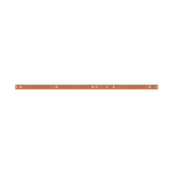 ZX2035 Szyna miedziana 40x10mm, L:1184mm