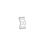 tehalit.LFS Wspornik stalowy 40/60x60mm ocynkowany R2290VERZ HAGER