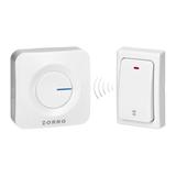 Dzwonek bezprzewodowy ONDO AC sieciowy przycisk bezbateryjny learning system 36 dźwięków 200m OR-DB-