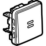 PLEXO55 PRZYCISK JEDNOBIEGUNOWY PODŚWIETLANY BIAŁY/ ECRU 10A-250V~, Legrand