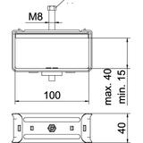 2056/B, OBEJMY-STAL CYNK.40-100MM