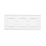 Simon 54 Touch Panel dotykowy S54 Touch 3 moduły 2 pola dotykowe pionowe + 2 pole dotykowe poziome + 2 pola dotykowe pionowe biała perła DSTR3323/70 KONTAKT