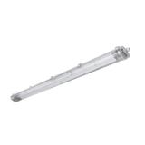 Limea LED TUBE 2x120 IP65, korpus ABS, klosz PC, zasilanie jednostronne