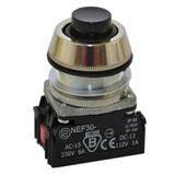 Przycisk NEF30-UWY czarny