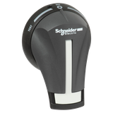 Uchwyt obrotowy bezpośredni przedni czarny 30/60A GS2AHT410