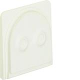 BERKER W.1 Membrana 2 wyjścia kablowe biały 18033512 HAGER