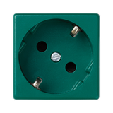 Simon Connect Gniazdo K45 z schuko 16A/230V szybkozłączki zielony K11/27 KONTAKT