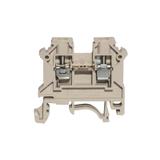 Złączka szynowa 2‑przewodowa 2,5mm2 szara NOWA ZSG 1‑2.5Ns 11221312 SIMET