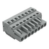Gniazdo MCS‑MIDI Classic 8‑biegunowe szare raster 5mm 231‑108/026‑000 WAGO